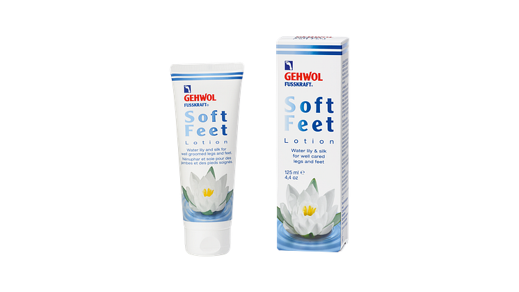 GEHWOL FUSSKRAFT Soft Feet Lotion: Refreshing care for silky smooth legs