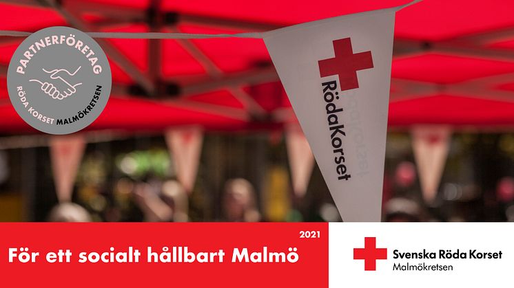 Parkering Malmö är nu partnerföretag till Röda Korset Malmökretsen.