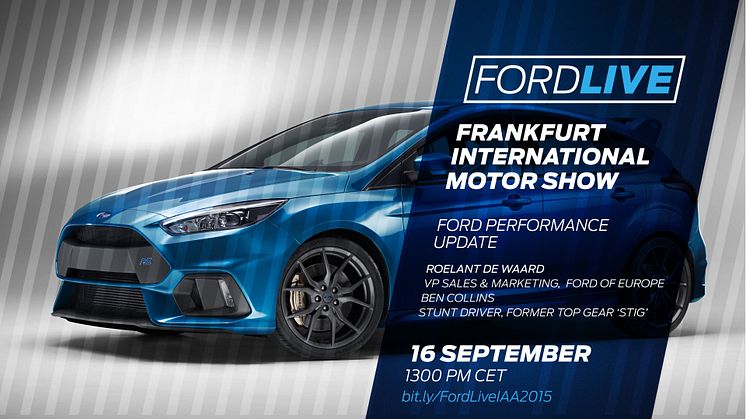 Ford Focus RS til kr. 710 000, går 0 til 100 km/t på 4,7 sekunder og har 266 km/t i toppfart