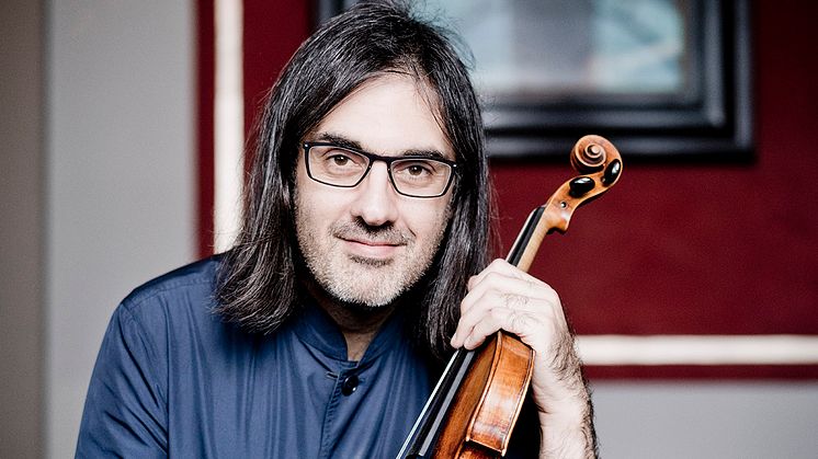 Violinisten (och dirigenten) Leonidas Kavakos medverkar i Aurora Music Festival i Konserthuset. Foto: Marco Borggreve