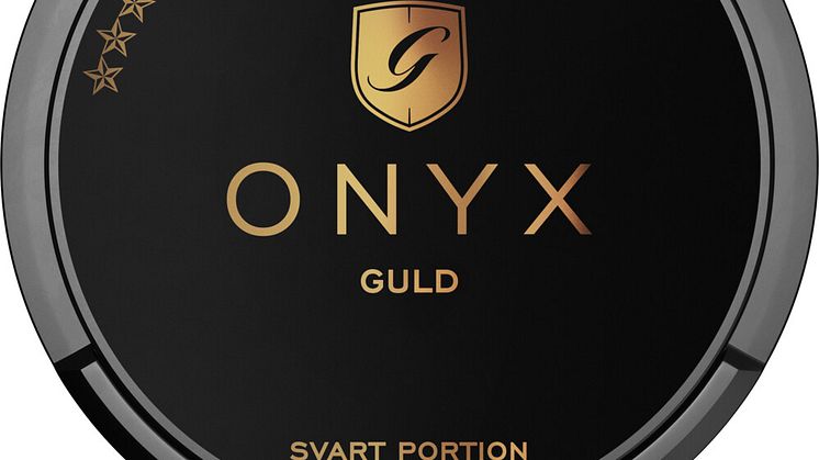 Svart är det nya svarta - ONYX Guld lanseras 
