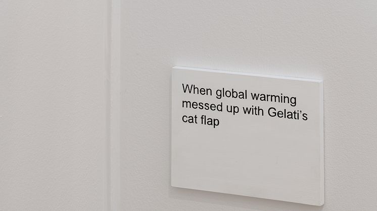 Laure Prouvost, When global warming messed with Gelati’s cat flap, 2020