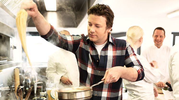 Scandic bjuder på presslunch tillsammans med Jamie Oliver
