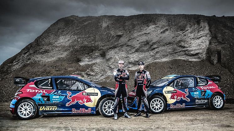 Team Peugeot-Hansen lanserar VM-satsning i rallycross
