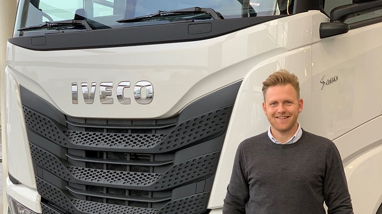 Søren Knoth, ny transportkonsulent (Medium/Heavy lastbiler) hos IVECO Odense