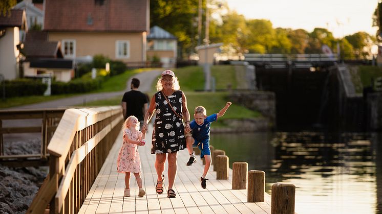 Ny båtlinje mellan Bergs slussar och Linköping city