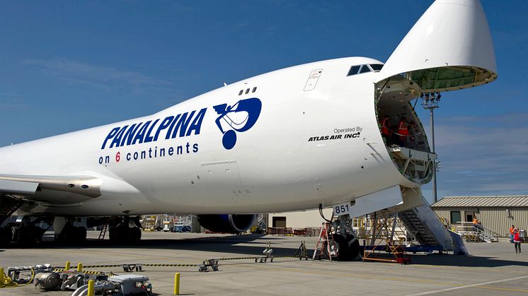 Panalpina Boeing 747-8F in Seattle