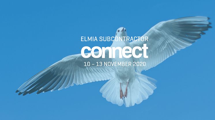 Matchmaking och ett program online erbjöds under Elmia Subcontractor Connect 2020