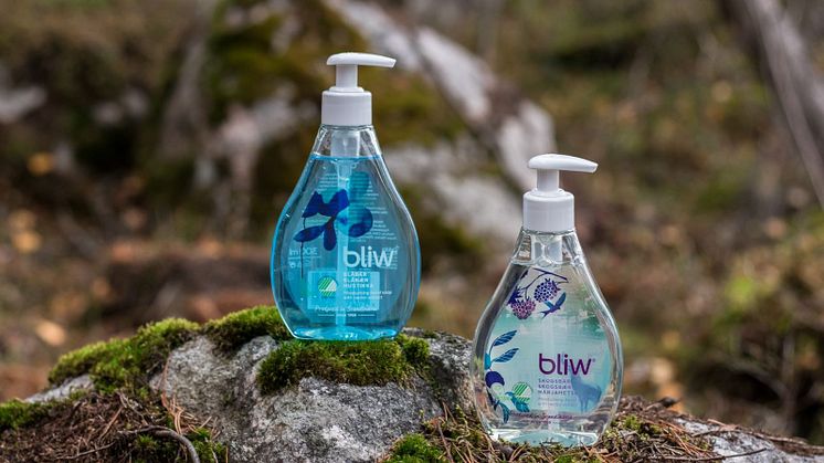 Bliw sai Joutsenmerkin ensimmäisenä nestesaippuasarjana Suomessa