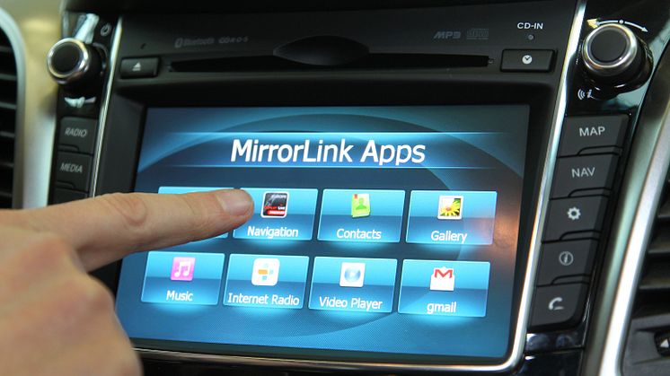 Hyundai viser større integrering bil og smartelefon