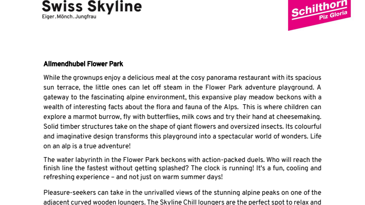 Allmendhubel - Flower Park 