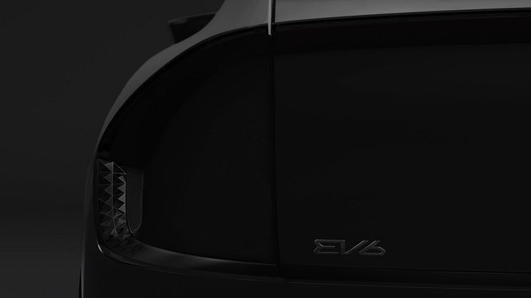 EV6 teaser rear lamp