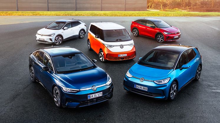 Volkswagen styrker mærkets elektriske ID.-familie med nye priser og udstyrsvarianter