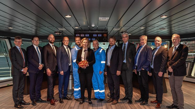 Maersk and Kleven representatives