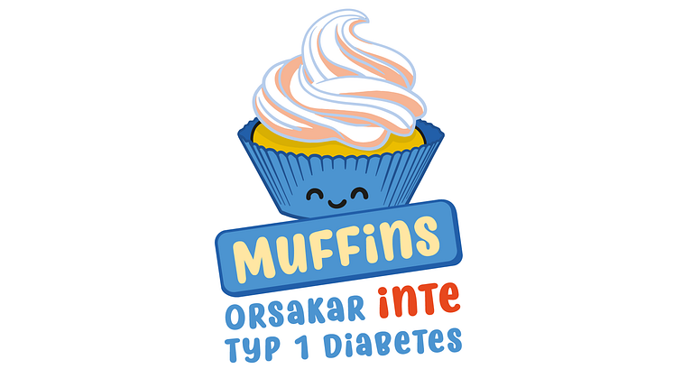 Nej, man får inte typ 1-diabetes av muffins. Barndiabetesfonden och ICA i samarbete för att slå hål på myten