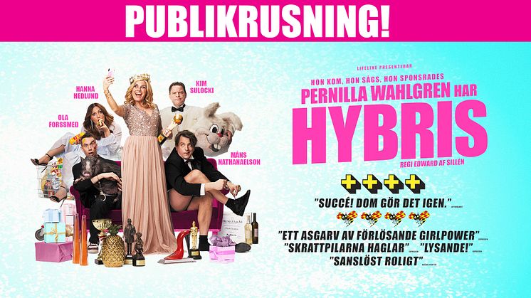 Succé för Pernilla Wahlgren! Nu släpps extra föreställningar av kritikerrosade "Pernilla Wahlgren har Hybris"!
