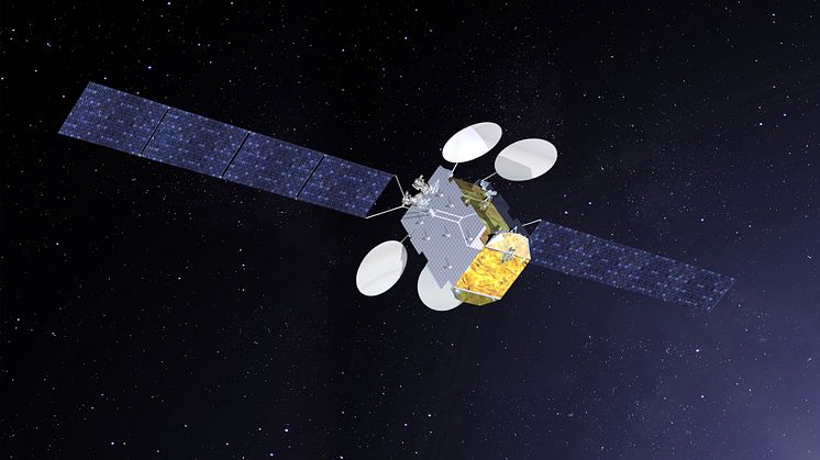 Le satellite de Broadband for Africa dont le lancement est prévu en 2019 - Crédit photo: Thales Alenia Space