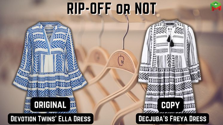Greek clothing brand accuses Decjuba of copying dress designs 