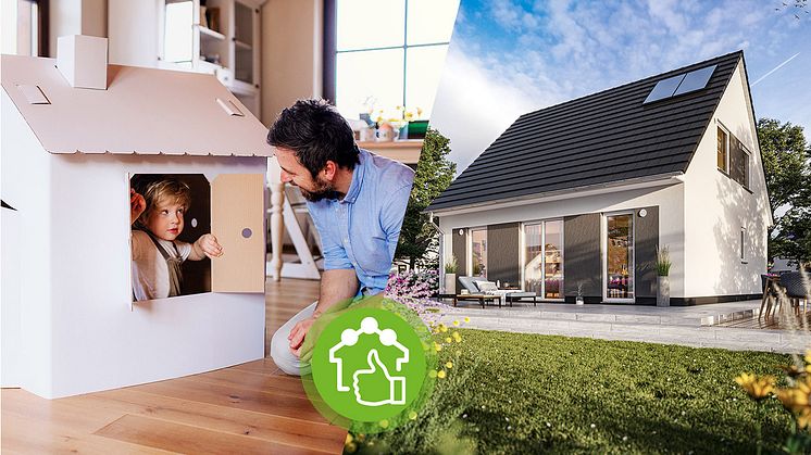 Kleine und kompakte Häuser sind flexibel und bieten vielfältige Grundrissvarianten.
