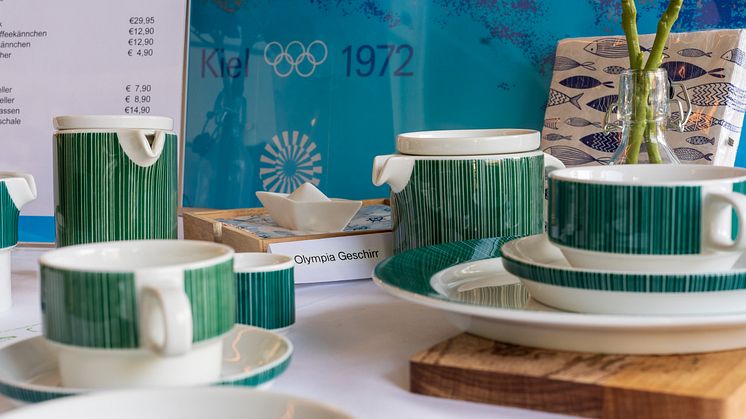 Nostalgie auf dem Frühstückstisch: Das Olympia-Geschirr von 1972