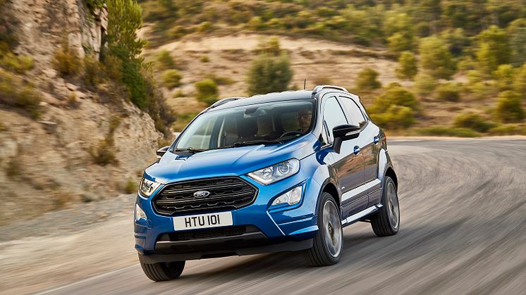 Kompaktní SUV EcoSport posílí nabídku Fordu na českém trhu