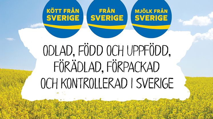 Från Sverige-märkningen gör succé. Intresset för ursprung är starkare än någonsin. Konsumenterna vill veta vad de äter och var maten kommer ifrån. Källa: Demoskop 2019.