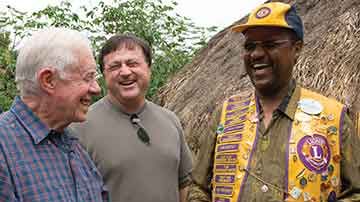 Lions och Jimmy Carter botar ögonsjukdomar