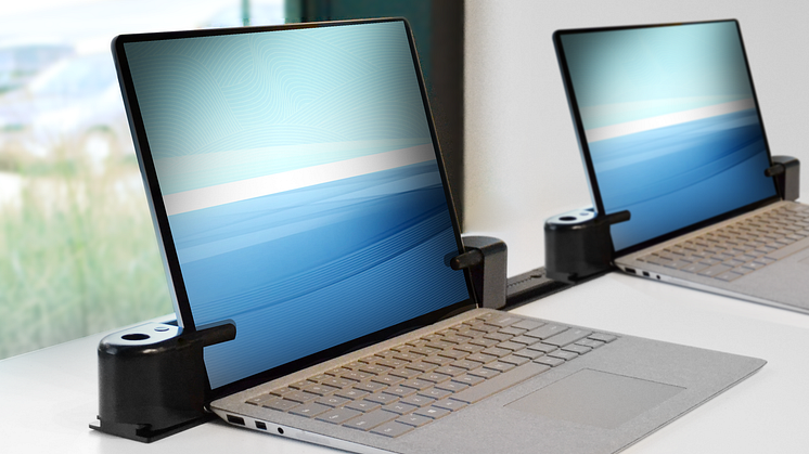 Med nya Laptop Lock från InVue får du en enkel, effektiv och oerhört säker låsanordning för bärbara datorer.