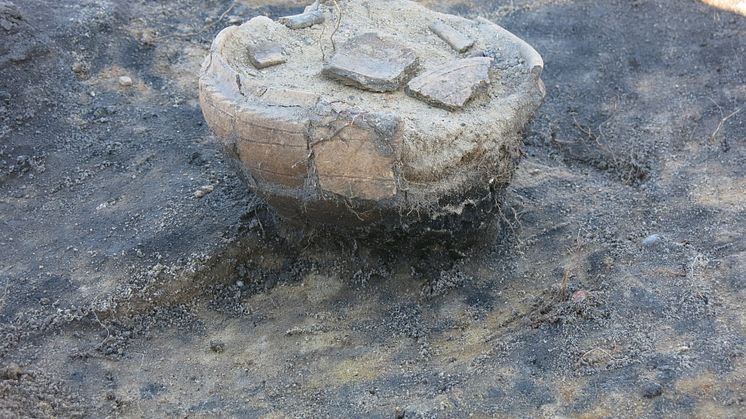 gravurna av östersjökeramik