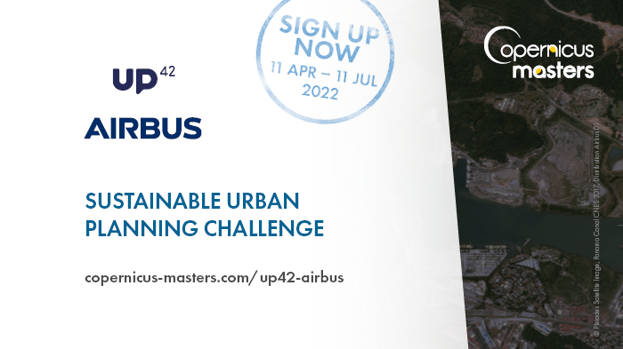 UP42 and Airbus Launch Copernicus Masters Challenge  for Sustainable Urban Planning