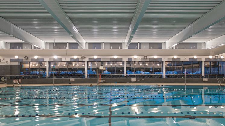 Example image of the main swimming pool
