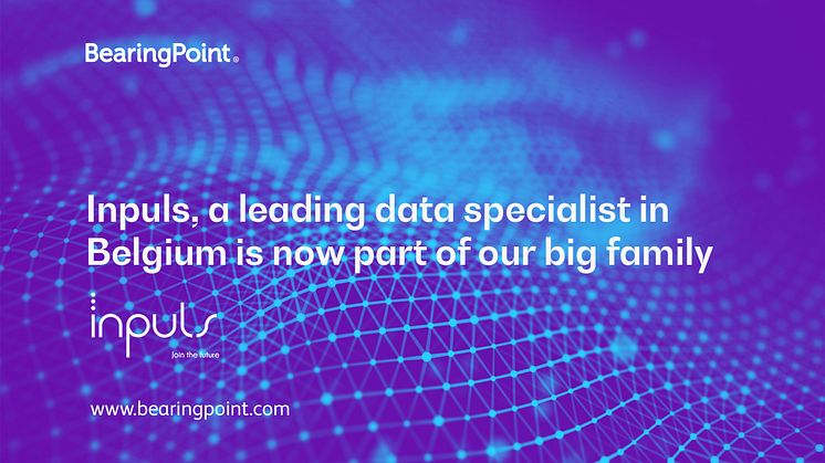 BearingPoint acquires Inpuls, a leading data specialist in Belgium