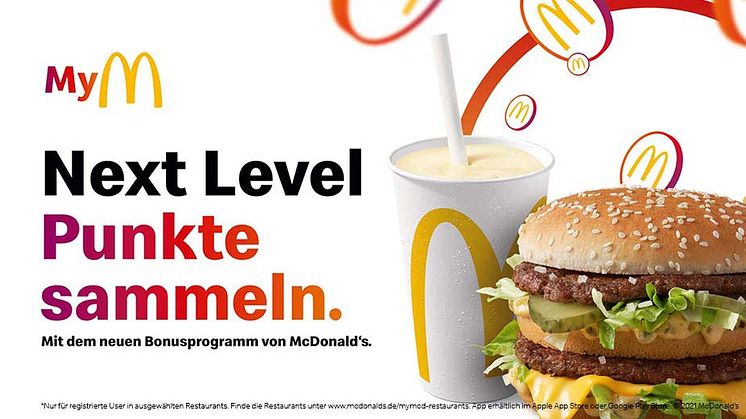 Einfach lecker punkten! McDonald’s Deutschland startet deutschlandweites digitales App-Bonusprogramm