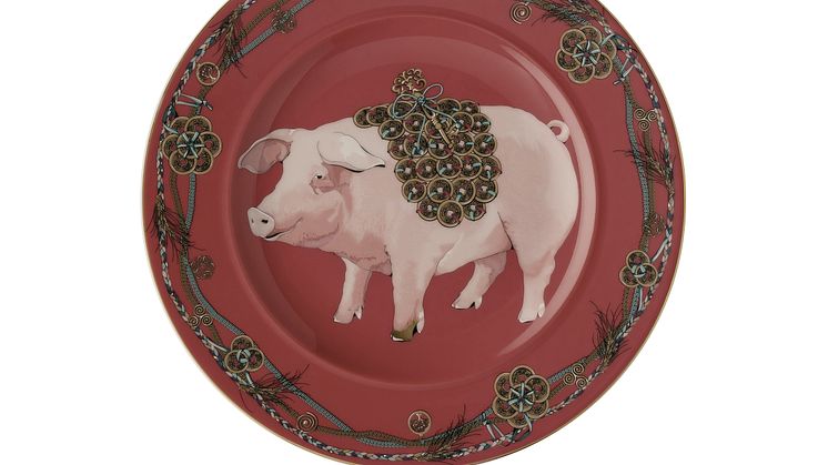 Rosenthal - Year of the Pig zodiac plate / design: iSHONi