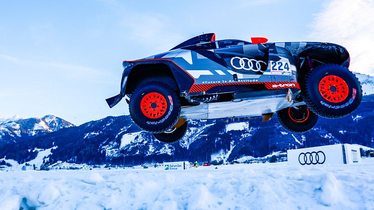 Audi RS Q e-tron #224 (Team Audi Sport), Mattias Ekström (GP Ice Race 2022)
