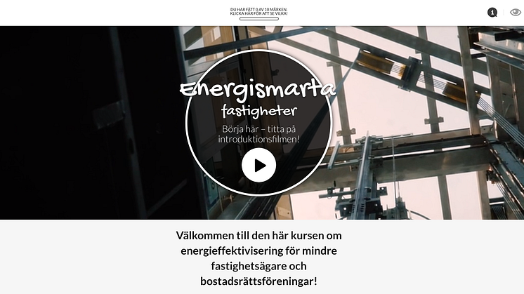 Ny webbkurs för energismarta fastigheter