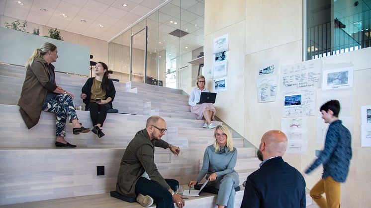 Strategisk Arkitekturs nya kontor på Drottninggatan i Stockholm