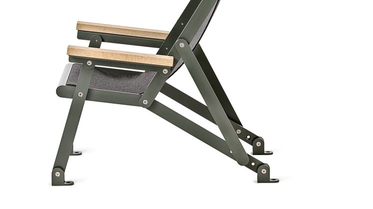 Loj sun chair, design Thomas Bernstrand. Nyhet 2020