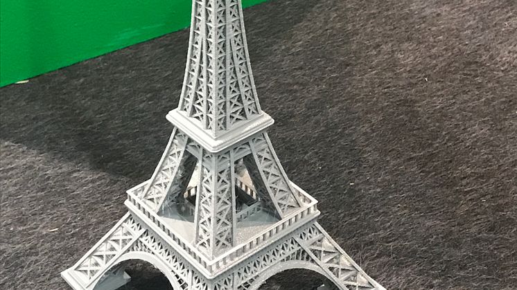 3D-printed Eiffel Tower