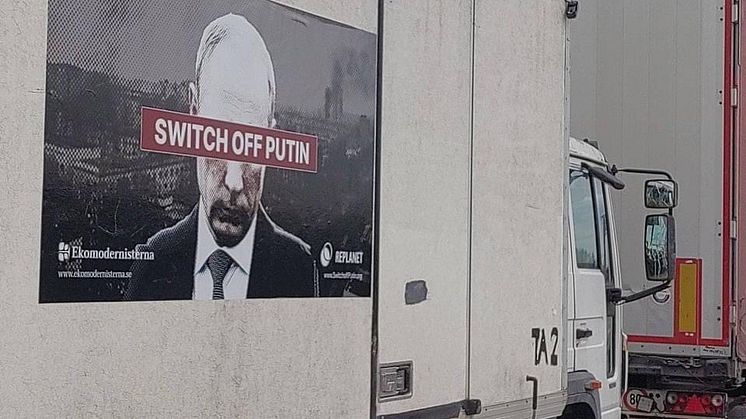 Ekomodernisterna startar insamling för Ukraina i kampanjen "Switch off Putin"