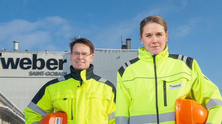 Emma Bernsten är ny Försäljnings- och Kundavdelningsdirektör på Weber, Saint-Gobain Sweden AB sen 1 februari.