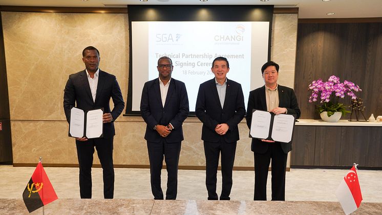 Changi Airports International inks a 2-year technical partnership agreement with Sociedade Gestora de Aeroportos 