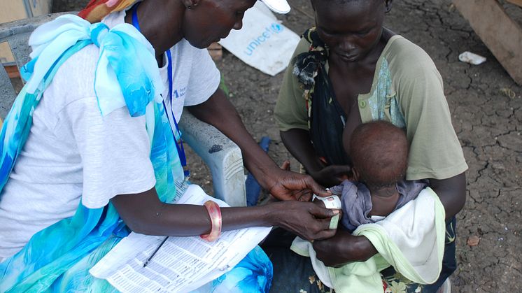 UNICEF trappar upp insatserna i Sydsudan