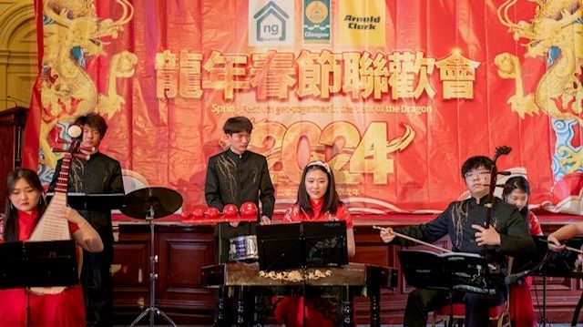 Chinese New Year Musicians 