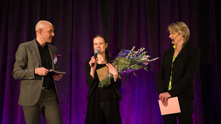 Sally Voltaire röstades fram till Årets Unga Entreprenör Öst för matupplevelsekonceptet Rårört