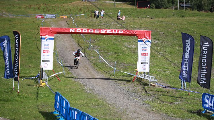 Scandinavian downhill hafjell målgang m-senior