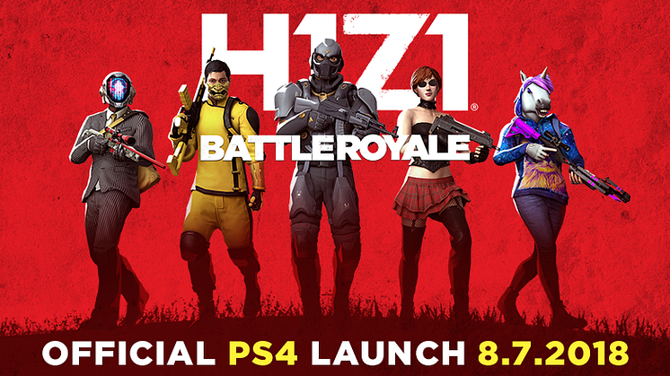 H1Z1: Battle Royale on PS4 Debuts Brand New Launch Trailer! 
