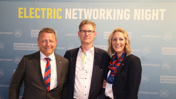 Erste Electric Networking Night bei BPW zur transport logistic