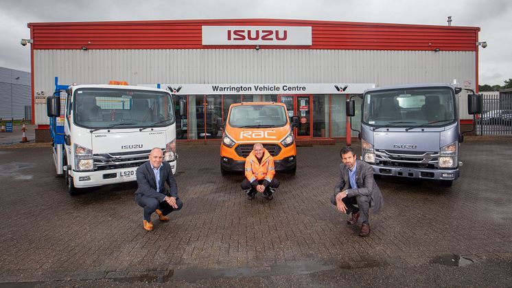 RAC and Isuzu Truck UK announce new contract