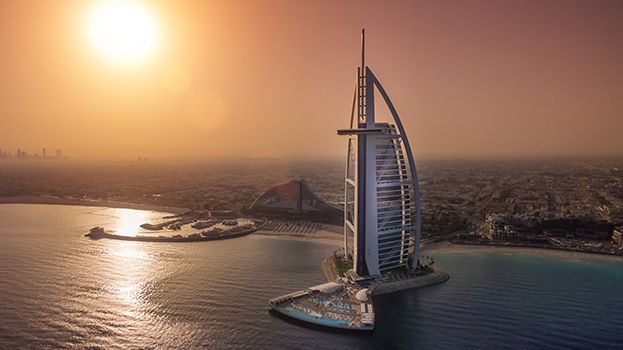 Kelluva luksussaari avattu Dubaissa – Swecon ratkaisulla aikaansaatiin merkittävät kustannus- ja aikataulusäästöt